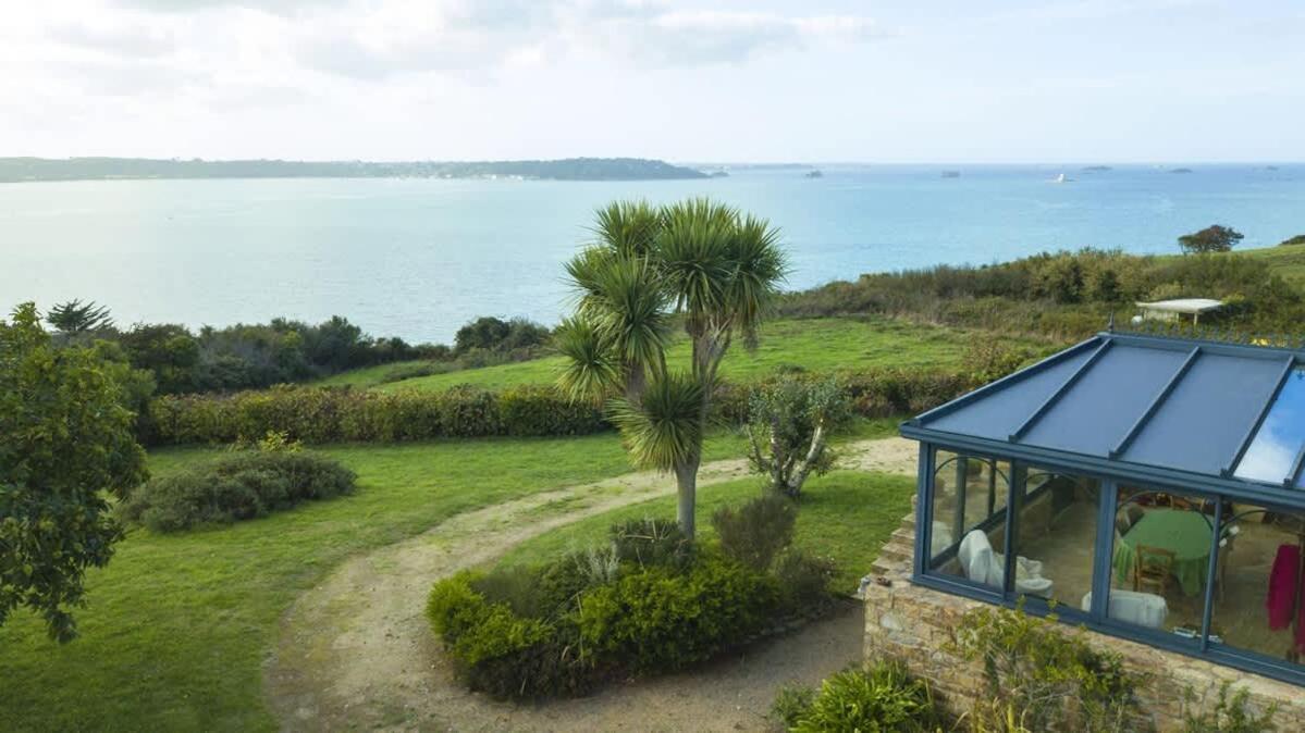 Kermartin - Maison De Famille Avec Vue Sur La Baie De Morlaix Plouezoc'h ภายนอก รูปภาพ