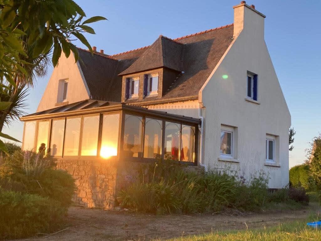Kermartin - Maison De Famille Avec Vue Sur La Baie De Morlaix Plouezoc'h ภายนอก รูปภาพ