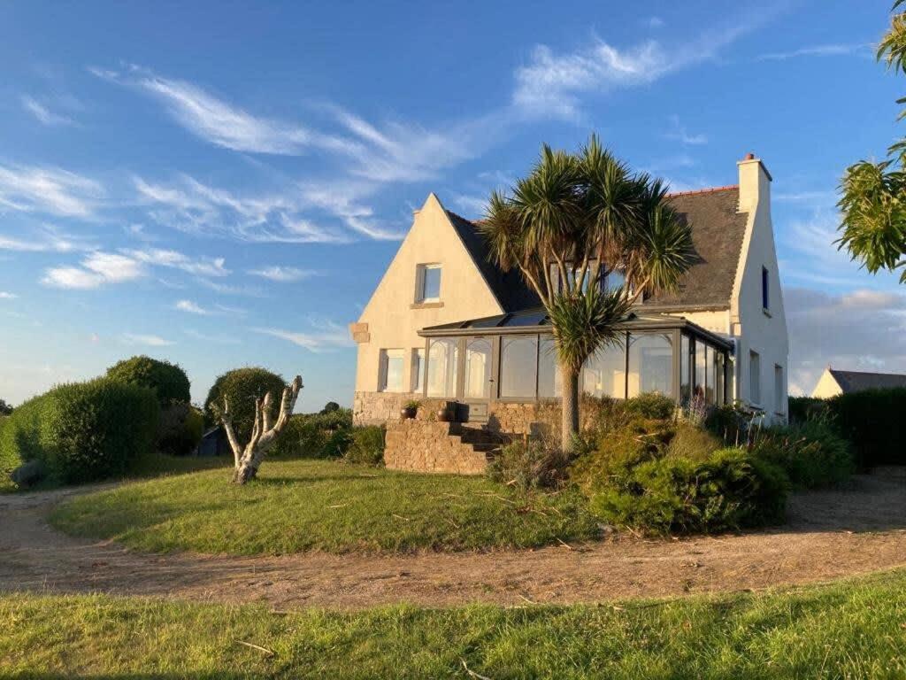 Kermartin - Maison De Famille Avec Vue Sur La Baie De Morlaix Plouezoc'h ภายนอก รูปภาพ