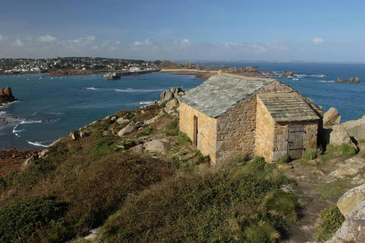 Kermartin - Maison De Famille Avec Vue Sur La Baie De Morlaix Plouezoc'h ภายนอก รูปภาพ