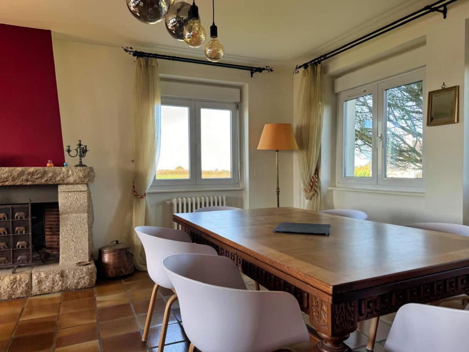 Kermartin - Maison De Famille Avec Vue Sur La Baie De Morlaix Plouezoc'h ภายนอก รูปภาพ
