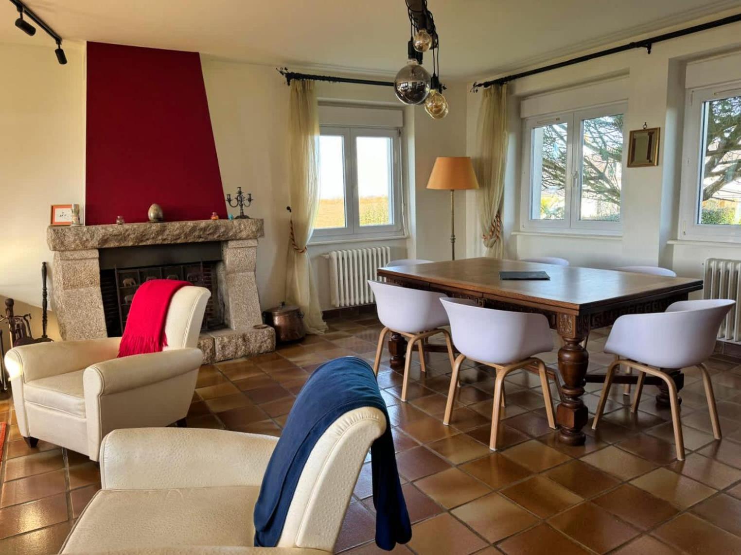Kermartin - Maison De Famille Avec Vue Sur La Baie De Morlaix Plouezoc'h ภายนอก รูปภาพ