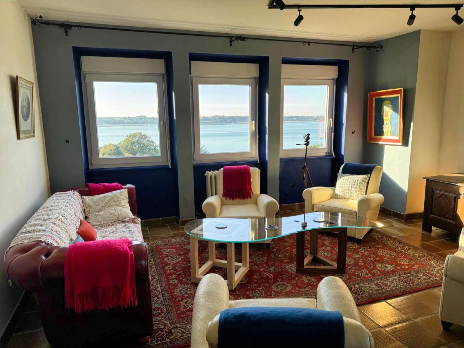 Kermartin - Maison De Famille Avec Vue Sur La Baie De Morlaix Plouezoc'h ภายนอก รูปภาพ